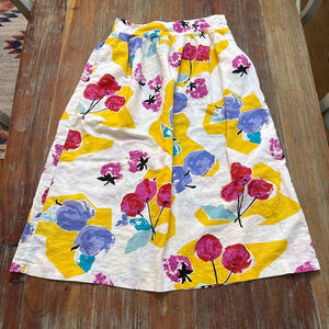 Diane Von Furstenberg Vintage A Line Skirt Size 14 Fruit